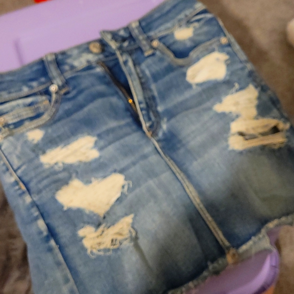 Denim skirts